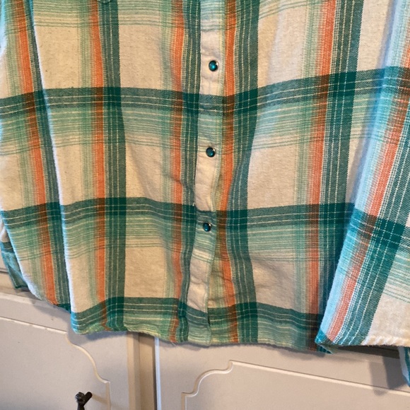 Vintage wrangler flannel - Picture 4 of 7